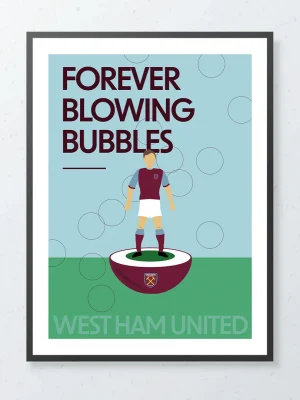 poster west ham subbuteo