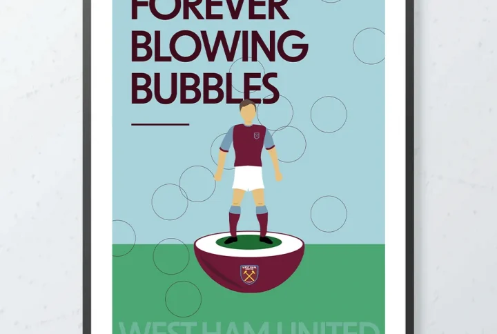 poster west ham subbuteo