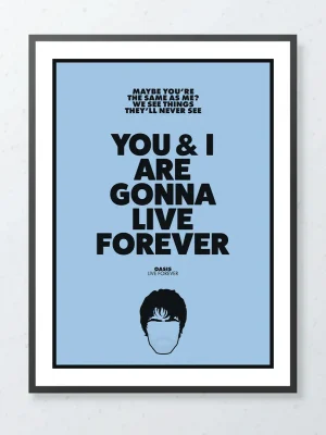 poster liam gallagher oasis