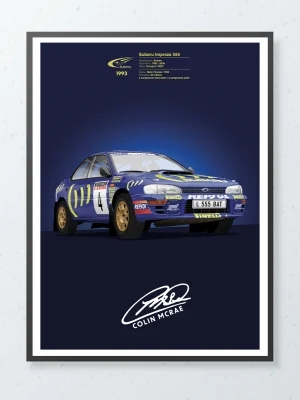 poster subaru impreza